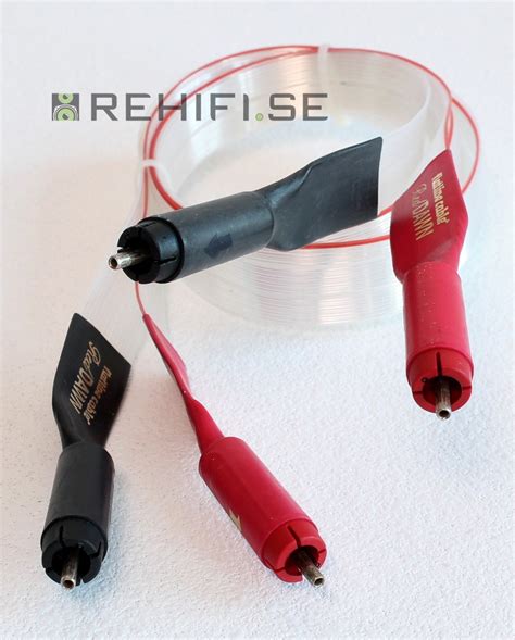 Nordost Flatline Red Dawn Begagnade Signalkablar Fr N Rehifi