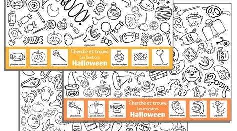 Des Jeux à Imprimer Pour Halloween Un Jour Un Jeu