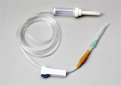 Medical Intravenous Infusion Giving Fluid Drip Set Sterile Disposable