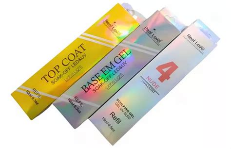 Kit Gel Real Love 4 Nude Refil Top Coat Refil Gel Base Refil Parcelamento Sem Juros