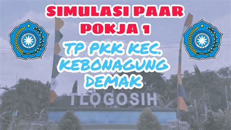 LOMBA SIMULASI PAAR POLA ASUH ANAK DAN REMAJA POKJA 1 TP PKK DESA