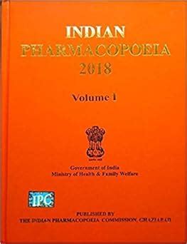 Indian Pharmacopoeia Th Edition Volumes With Dvd Indian