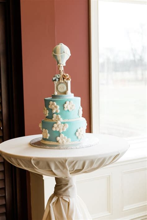 Hot Air Balloon Baby Shower Pretty My Party