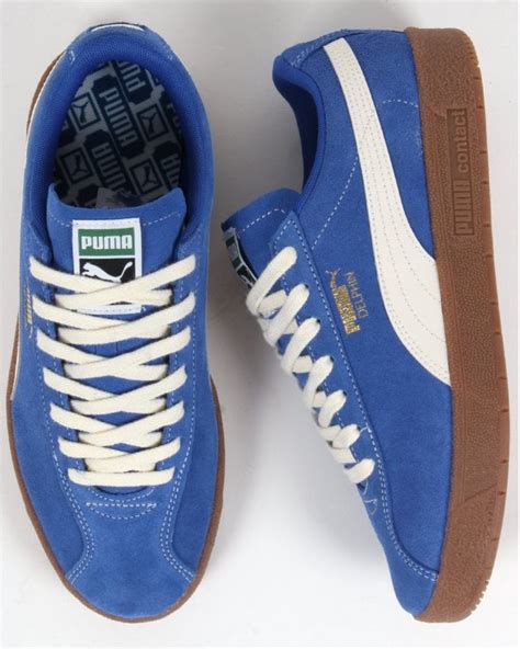 Puma Delphin Trainer Royal Blueoff White 80s Casual Classics