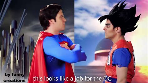 Superman Vs Goku Epic Rap Battle Very Funny Video Dailymotion