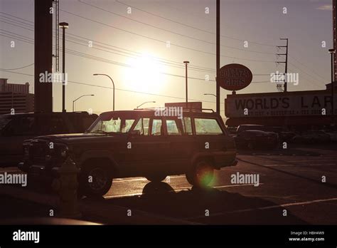 Car In Las Vegas Stock Photo Alamy