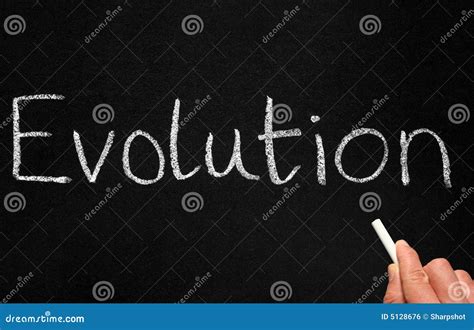 A Teacher Writing Evolution Stock Photo Image Of Text Evolution