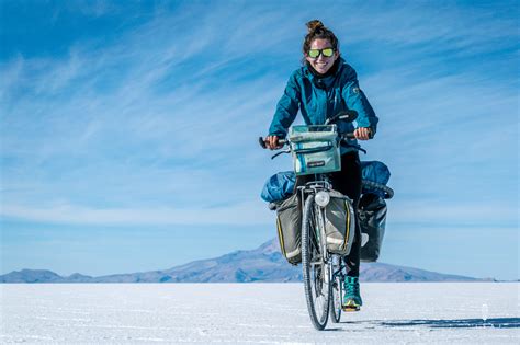 Cycling In Heaven Cycling On Salar De Uyuni WeLeaf