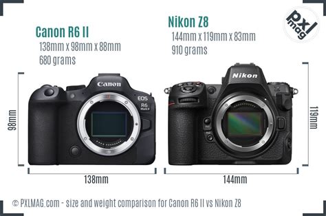 Canon R6 Ii Vs Nikon Z8 In Depth Comparison