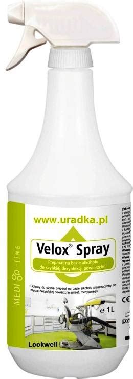 Velox Spray Preparat Do Szybkiej Dezynfekcji Powierzchni 1000ml