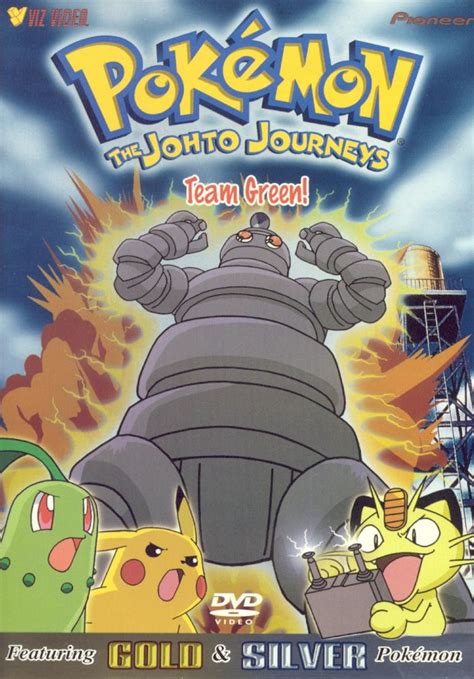 Best Buy Pokemon The Johto Journeys Team Green Dvd