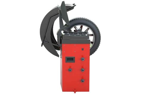 Станок для балансировки колес Sivik СБМП-40 Л АТС новый дизайн, красный ...