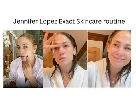 Jennifer Lopez Exact Skincare Routine & Products | Fabbon