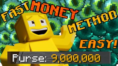 NEW Fast Money Making Method Minecraft Hypixel Skyblock YouTube