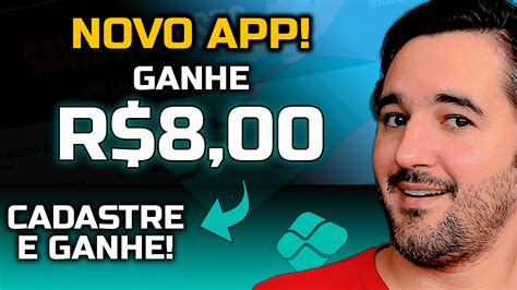 Novo App Ganhe R No Cadastro Saque Via Pix S Vio Augusto Youtuber