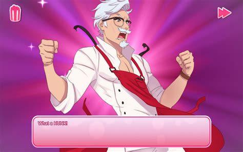 Kfcs New Dating Simulator Game Stars A Hot And Single Colonel Sanders