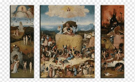 The Haywain Triptych The Garden Of Earthly Delights Noordbrabants