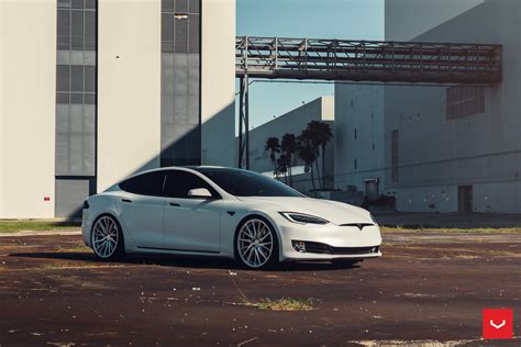 Tesla Model S Hybrid Forged Series Hf T Vossen Wheels