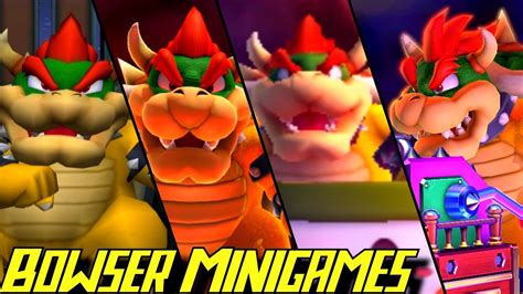 Evolution Of Bowser Minigames In Mario Party Youtube