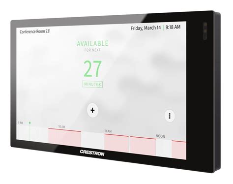 Crestron TSW 570 B S 5 Inch Wall Mount Touch Screen Black Smooth At