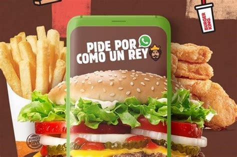 Ahora Podr S Hacer Tus Pedidos De Burger King Desde Whatsapp Te