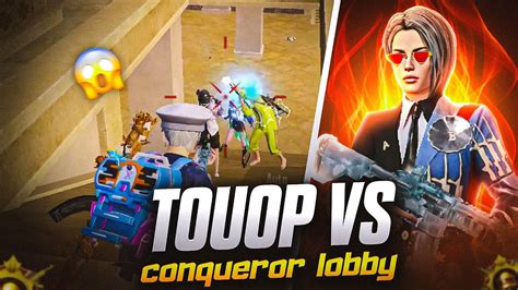 Touop Vs Conqueror Lobby 🥶🔥 Bgmi 1v4 Clutches Youtube