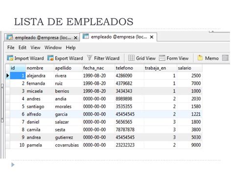 Ppt Bases De Datos Con Mysql Powerpoint Presentation Free Download