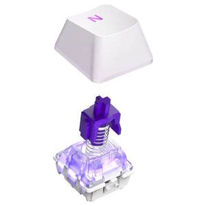 Buy Nzxt Function Rgb Hot Swap Mechanical Keyboard White Kb Nw Us Pc Case Gear Australia