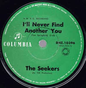 The Seekers - I'll Never Find Another You (1964, Vinyl) | Discogs