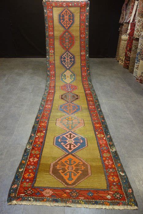 Antiker Heriz Iran Carpet 437 Cm 101 Cm Catawiki