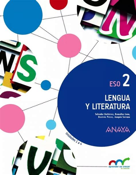 2 ESO Lengua Y Literatura Anaya Soluciones Y Ejercicios PDF School