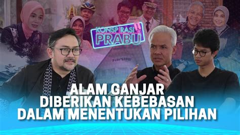 Tanggapan Ganjar Pranowo Terkait Alam Ganjar Jadi Politisi Konspirasi