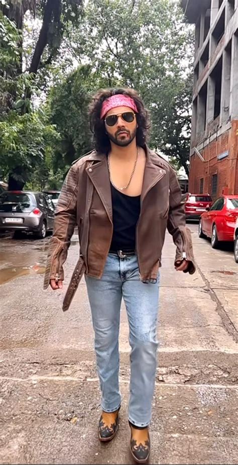 Varun Dhawan Dons A Full Tapori Look For An Ad Commercial Oozes Gully