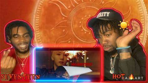 SEVENTEEN 세븐틴 HOT Official MV REACTION YouTube