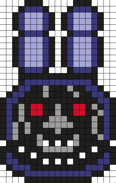 Withered Bonnie Fnaf X Perler Bead Pattern Bead Sprites The Best Porn