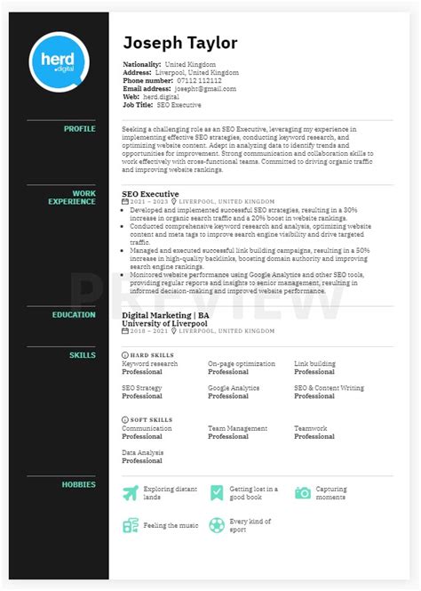 Digital Marketing Cv Examples And Tips To Get You Your Next Job