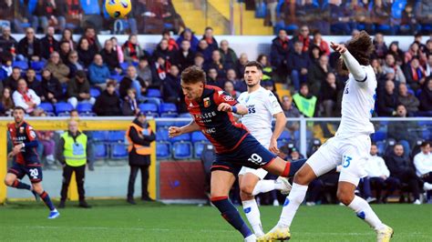 Genoa Empoli 1 1 Grifone Riagguantato Da Cancellieri