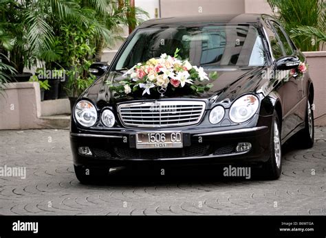 Wedding Ceremony Wedding Car Decorated Hi Res Stock Photography And