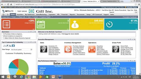 Demo E Intro A Netsuite Erp En La Nube1 Youtube