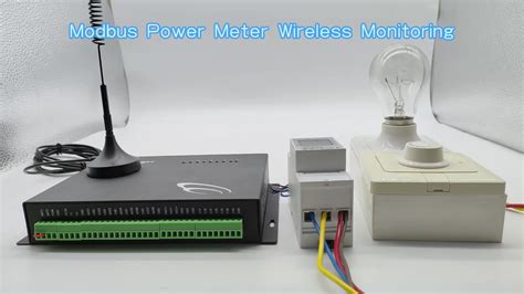 Modbus Energy Meter Data Logger For Electric Meter Remote Wireless