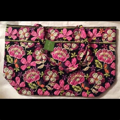 Vera Bradley Bags Vera Bradley Grand Tote Bag Pirouette Pink Nwt Poshmark