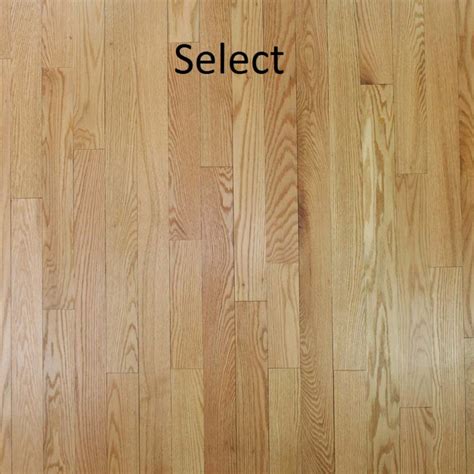 Unfinished Solid Red Oak 3 4 PC Hardwood Floors