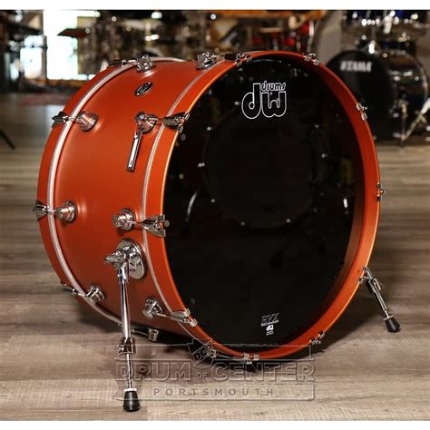 Dw Performance Bass Drum 24x14 Hard Satin American Rust Reverb