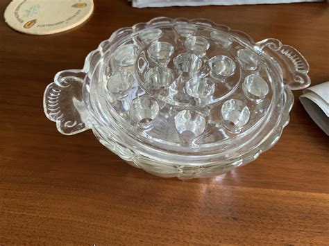 Found In My Grandparentslooks Like A Candy Dish But Has A Lid With A