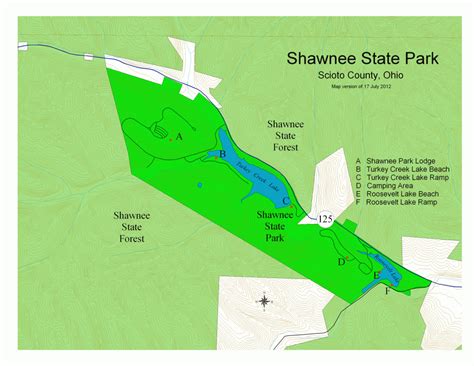 Ohio State Parks Camping Map - Printable Map