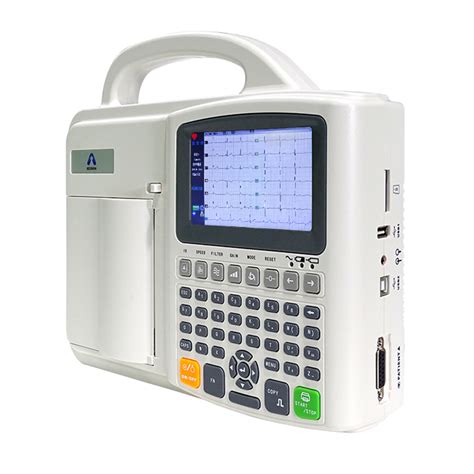 Ecg Machine Cardioology Electrocardiograph Ekg Channel Lcd