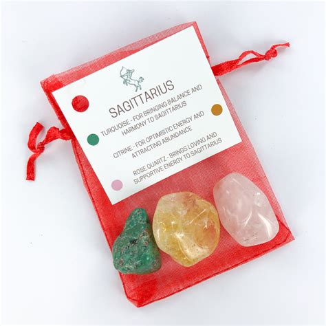 Sagittarius Zodiac Crystal Kit Sacred Earth Crystals