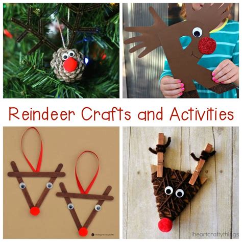 Reindeer Crafts And Activities For Kids