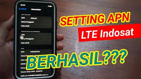 Apn Indosat Untuk Iphone Sinyal Tidak Ada Layanan Gagal Padahal