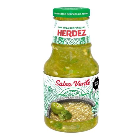 Salsa Herdez Verde 240 G Walmart